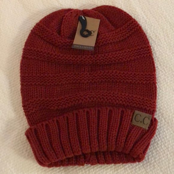 C.C | Accessories | Red Cc Beanie New 